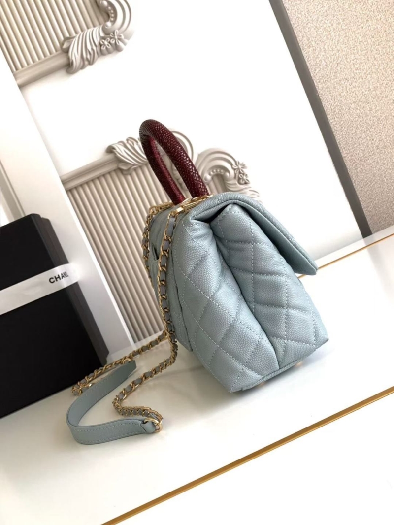 Ch**el top handle bags